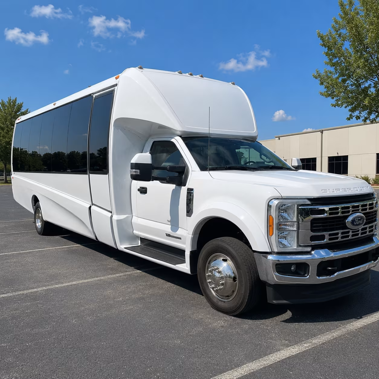 employee shuttle buses for euless office parks and corporate campuses