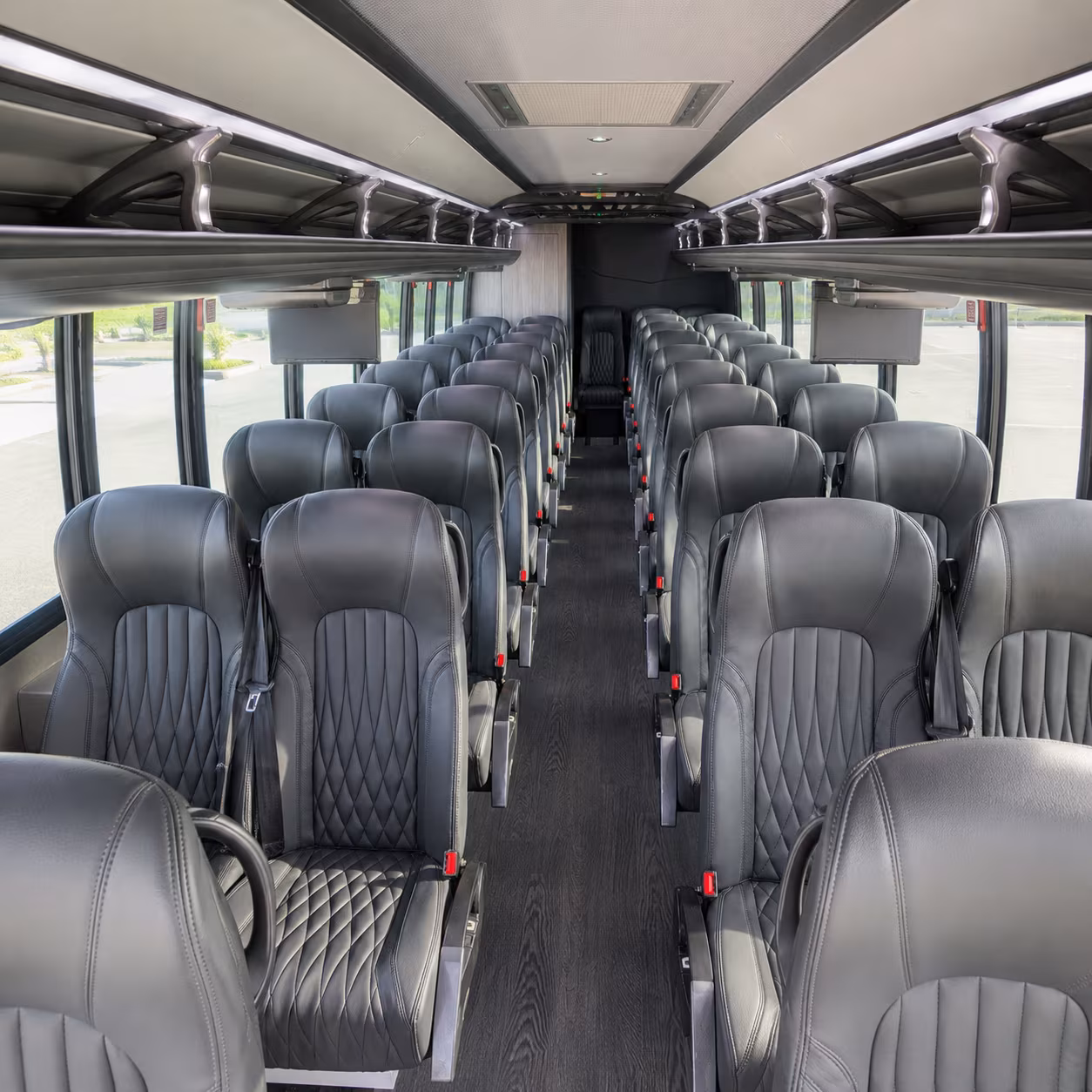 euless 30 passenger minibus inside