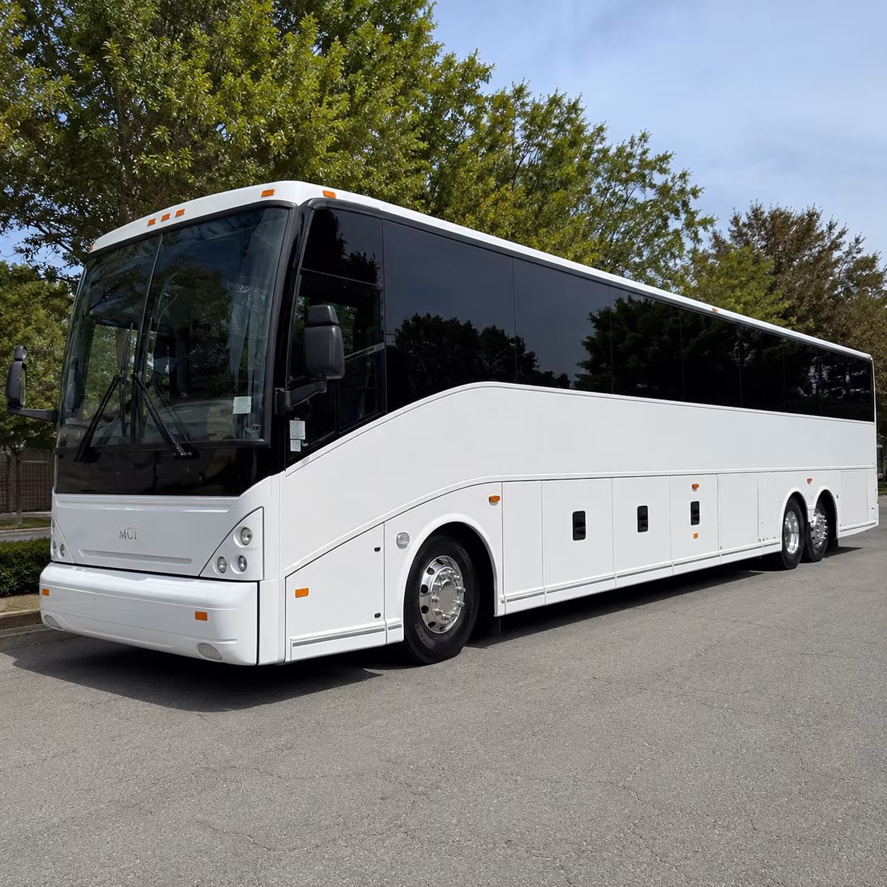 euless 56 passenger charter bus
