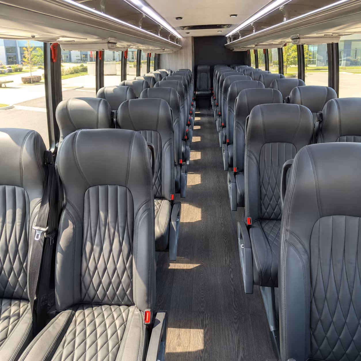 euless airport transportation onboard seating
