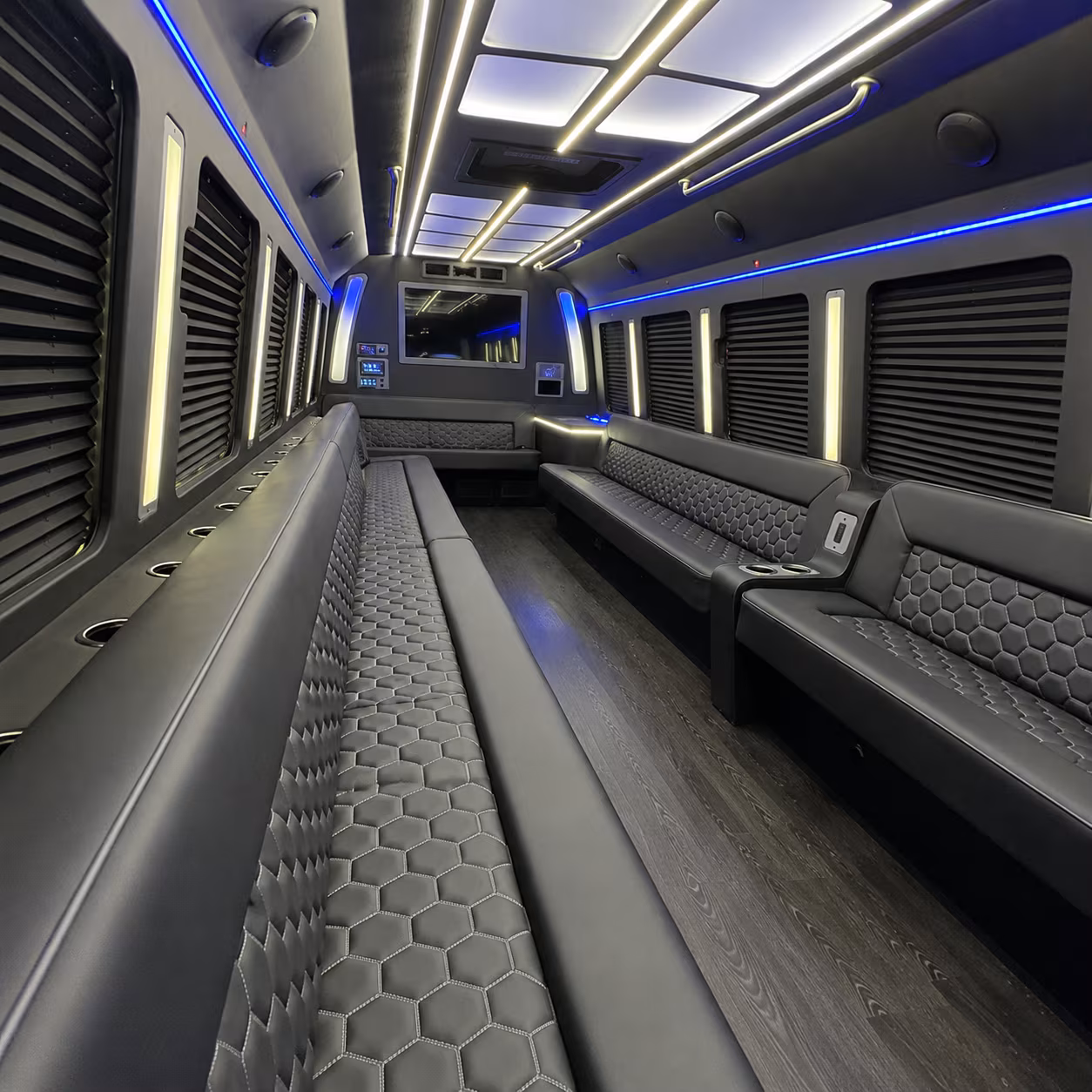 euless party bus rentals inside