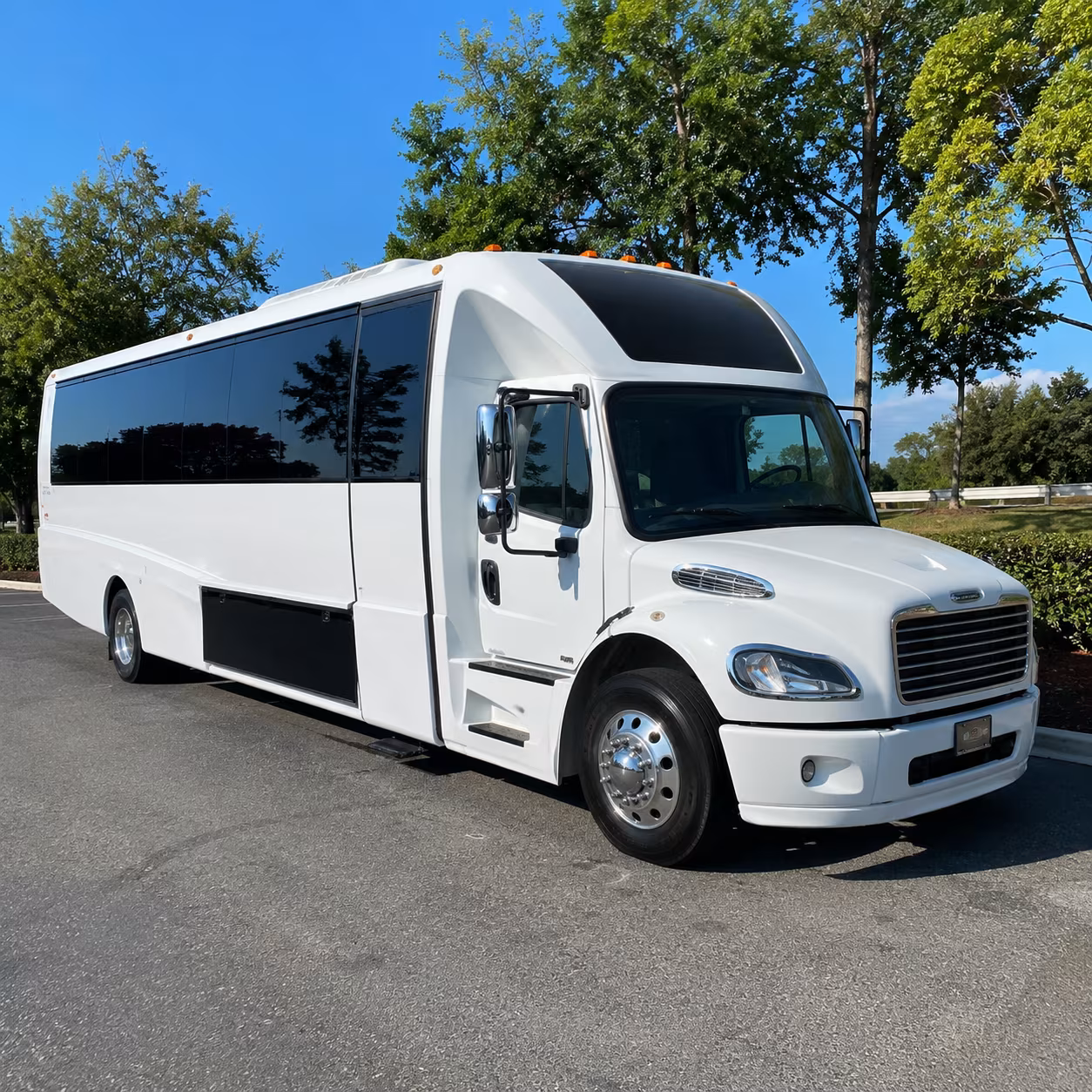 party bus rentals for trinity high school prom nights in euless