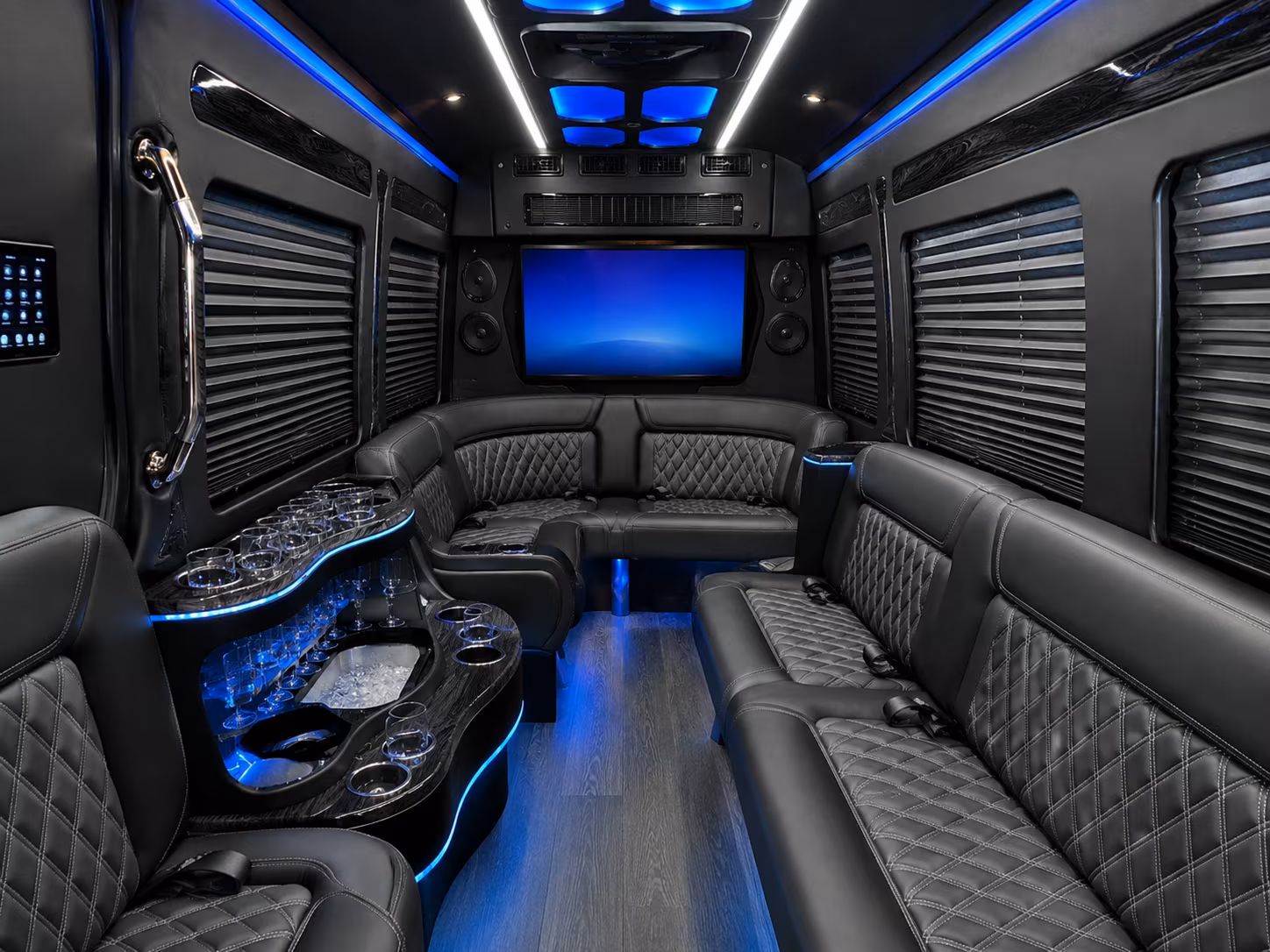 rehearsal dinner bus rentals across the mid cities