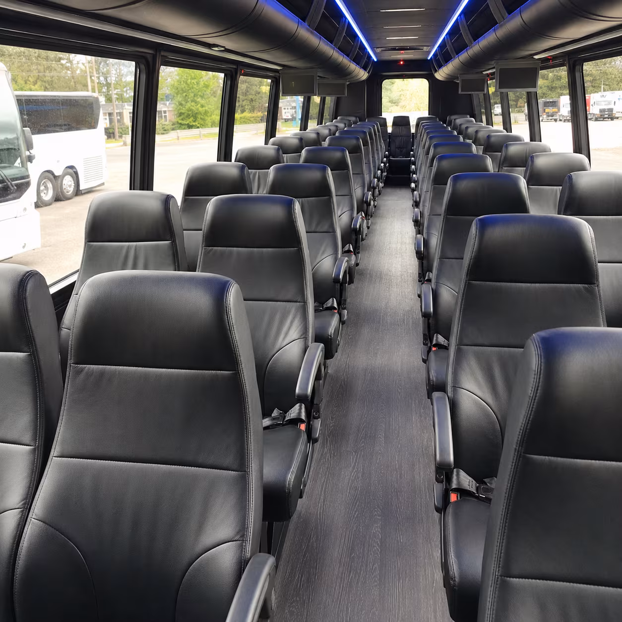 wedding weekend bus rentals for out of town guests flying into dfw